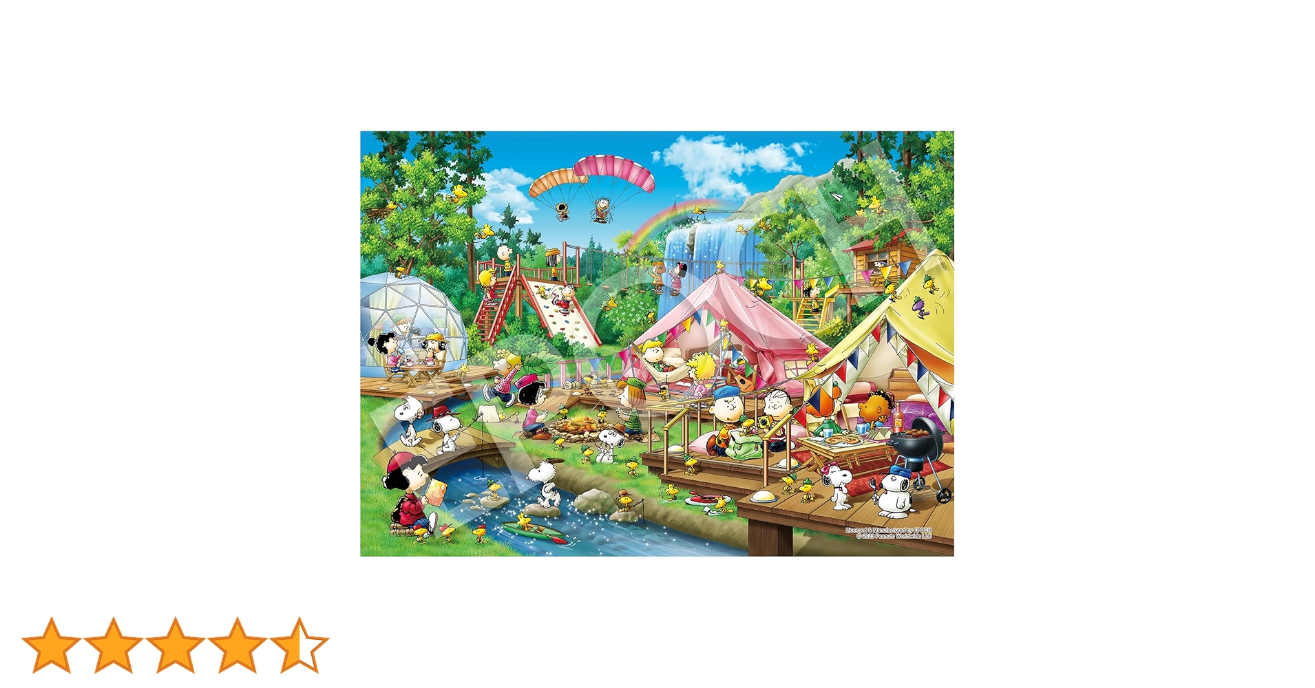 ジグソーパズル 500ピース　スヌーピー エバハート Amazon | アポロ社 TOM EVERHART スヌピー 1000ピース